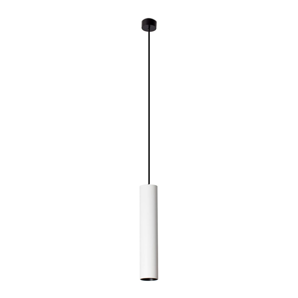 STAN Colgante de Faro. Medidas: Ø 60 x L 60 x A 1830 x F 60 mm. Color: Blanco