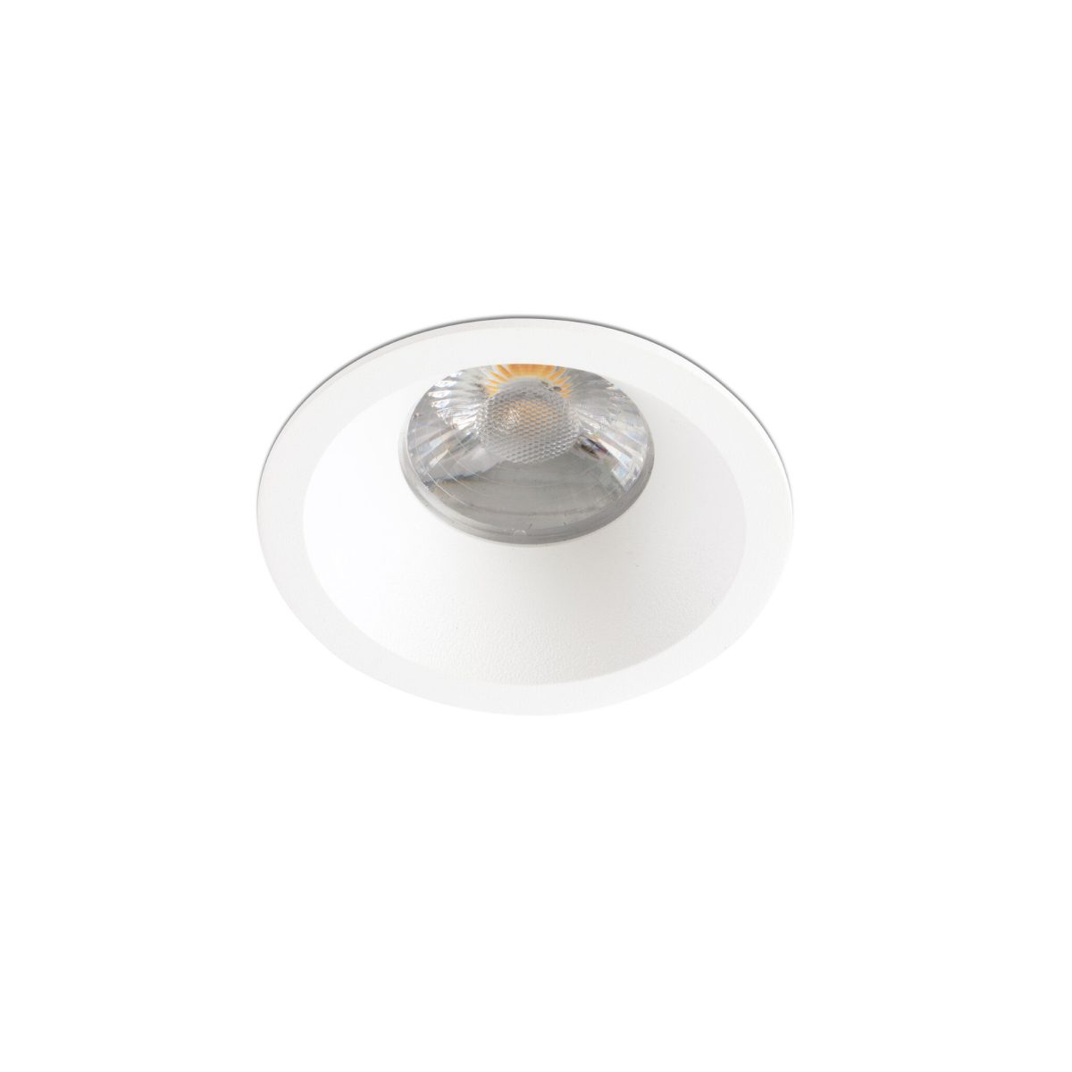 WABI Foco de Faro. Medidas: Ø 75 x L 75 x A 85 x F 75 mm. Color: Blanco