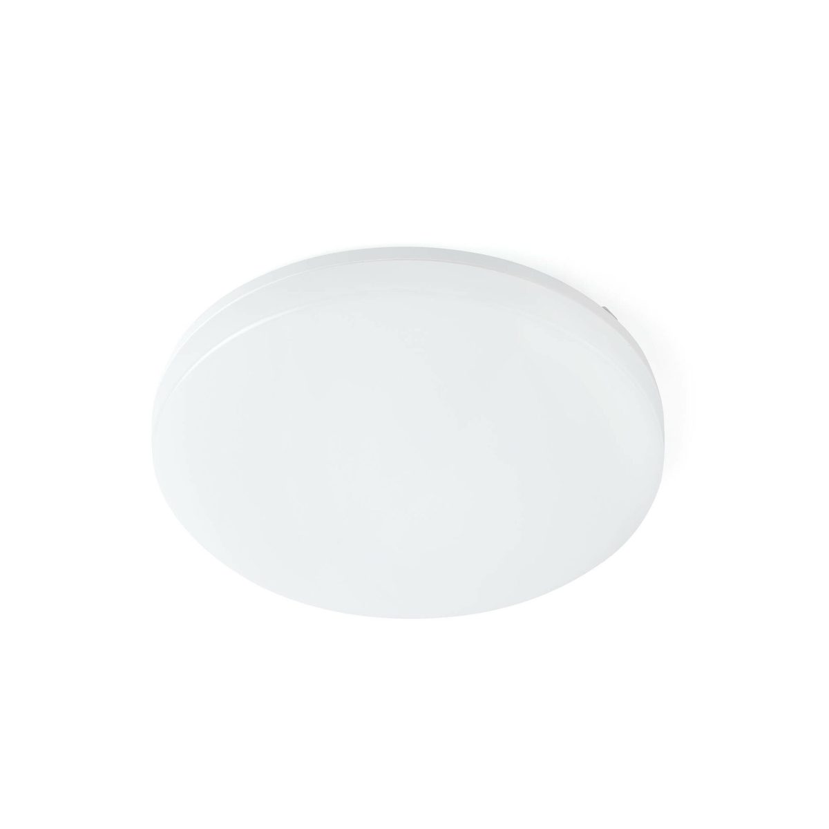 ZON Plafón de Faro. Medidas: Ø 280 x L 280 x A 50 x F 280 mm. Color: Blanco